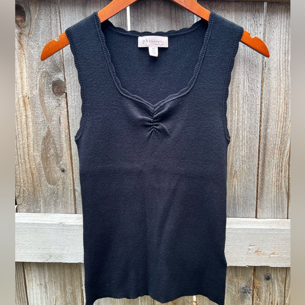 Philosophy Republic Clothing Top SZ M 23” Length, 13” Chest, NWOT